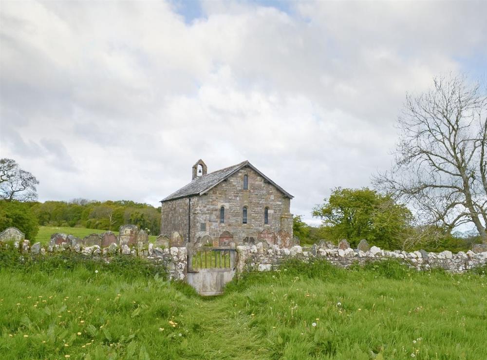 Ancient church at bottom of drive at Ellen Cottage in Nr Bassenthwaite Lake, Keswick., Cumbria