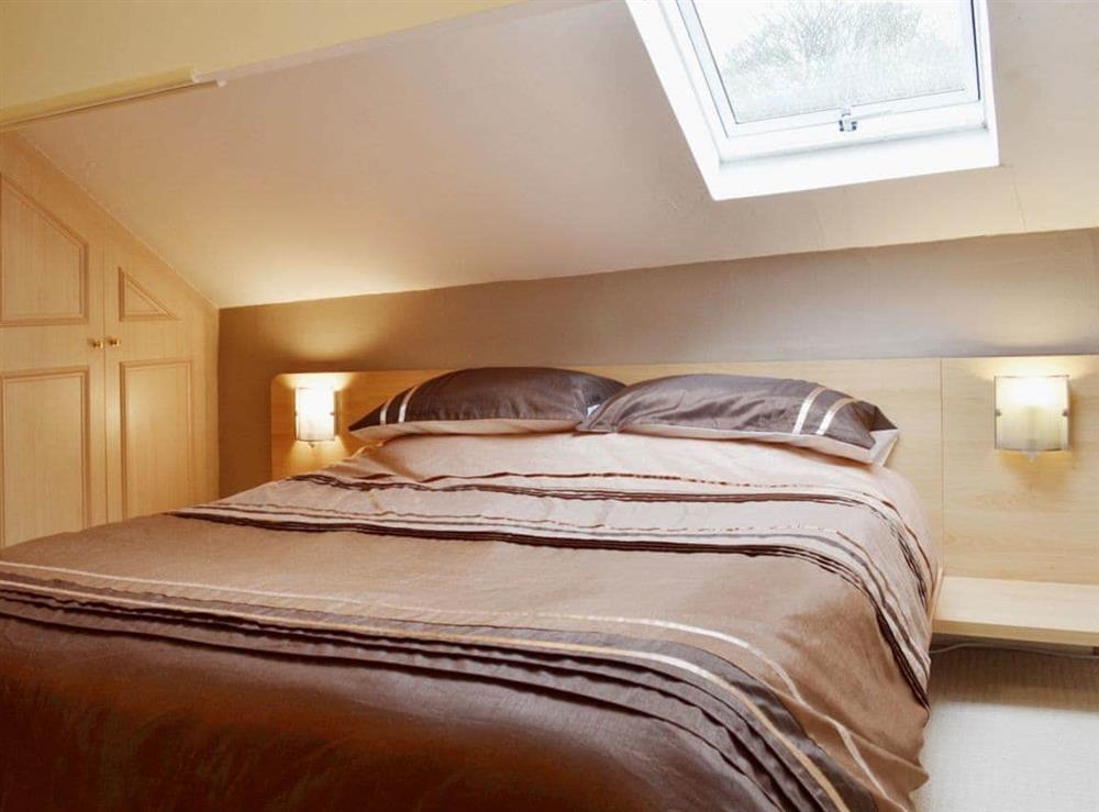 Double bedroom at Ellers Bank in Hayfield, near Glossop, Derbyshire