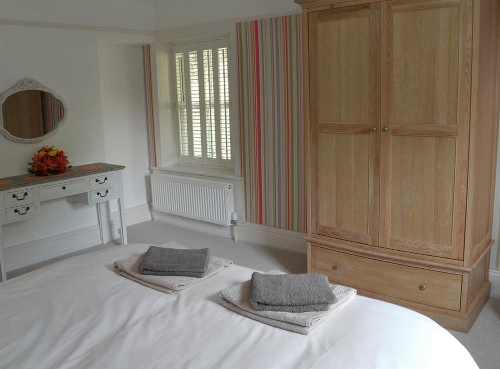 Fabulous bedroom with king-size bed at Ellerside in Cark, near Cartmel, Cumbria