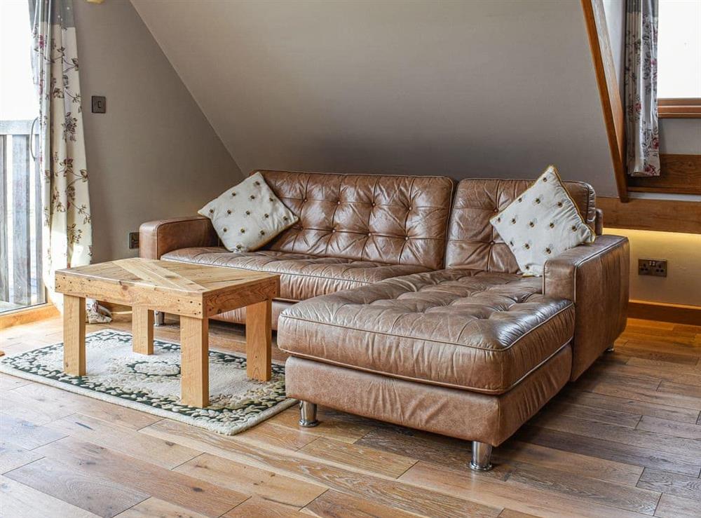 Living area at Ellerslie Lodge Oak Barn, 