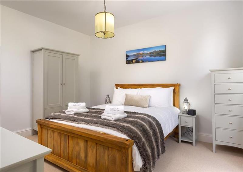 One of the 3 bedrooms at Ellerthwaite House, Windermere