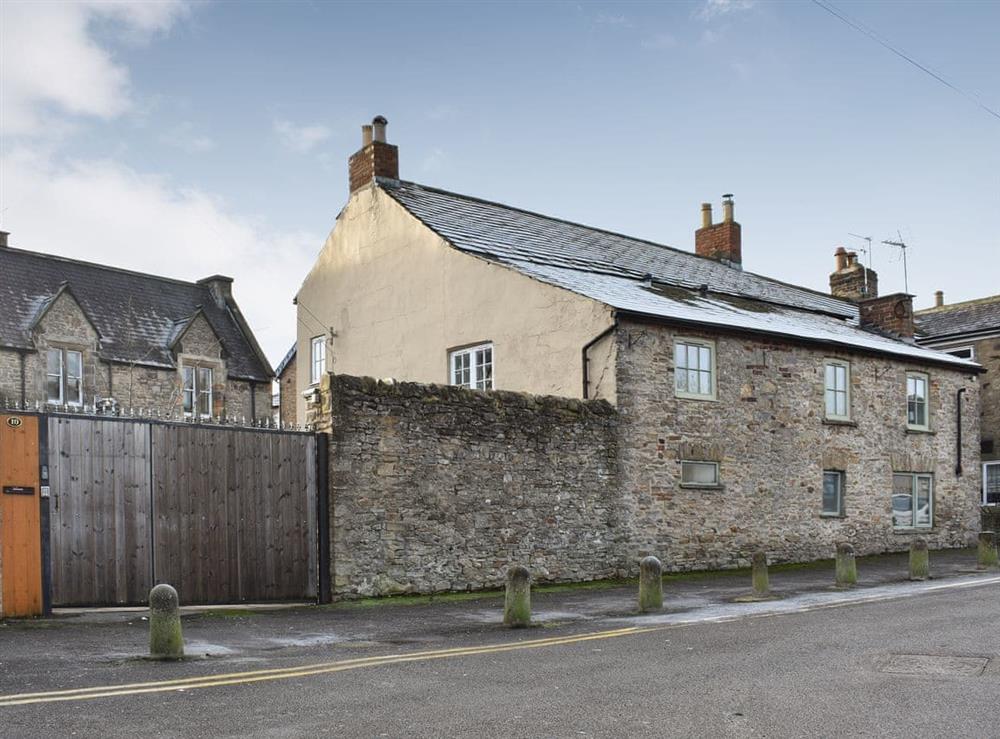 Rear of property with off road parking at Ellerton House in Richmond, North Yorkshire