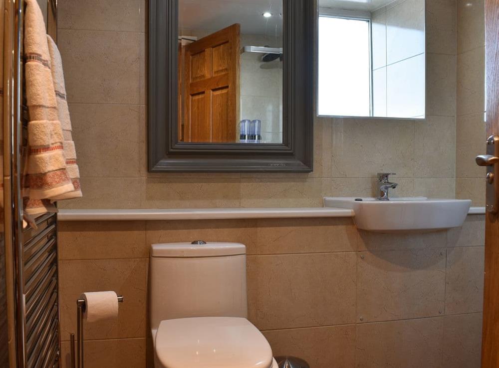 Shower room at Ellerton House in Richmond, North Yorkshire