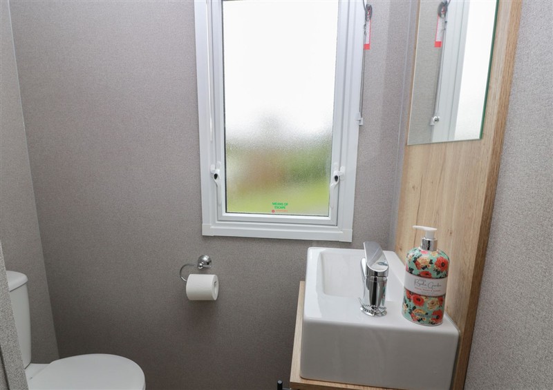 The bathroom at Ellies House, Portpatrick