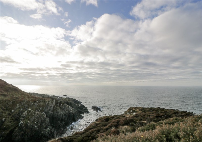 The setting of Ellies House at Ellies House, Portpatrick