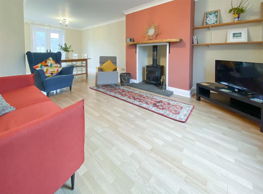 Living area at Ellies Nook in Ireby, near Bassenthwaite, Cumbria