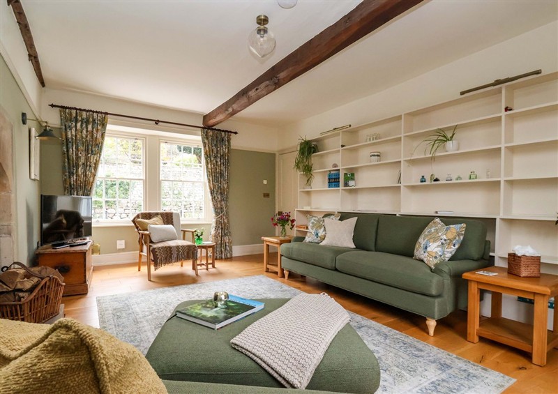 Relax in the living area at Ellis House, Airton