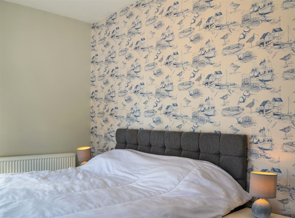 Double bedroom at Ellis House in Filey, North Yorkshire
