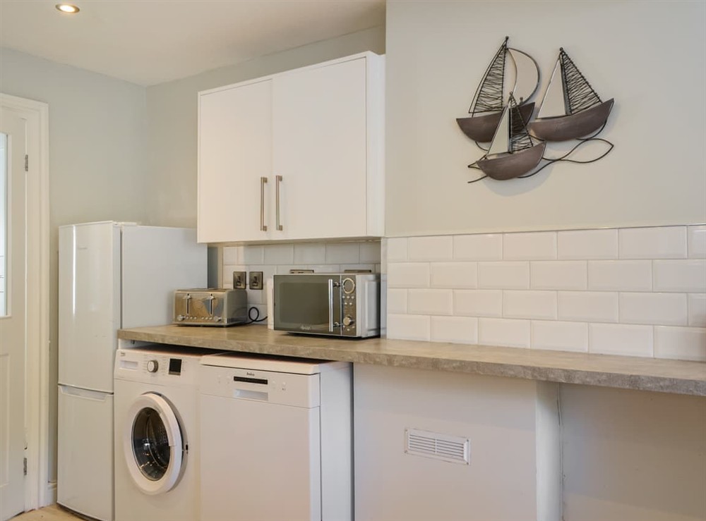 Kitchen area at Ellis House in Filey, North Yorkshire