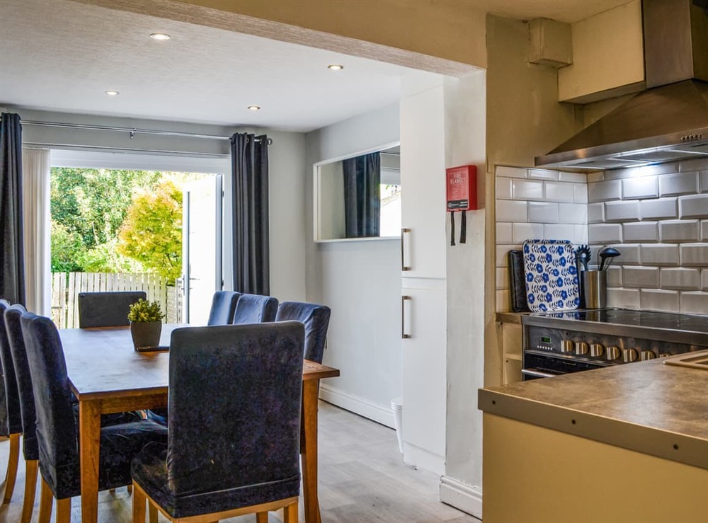 Kitchen/diner at Ellis House in Filey, North Yorkshire