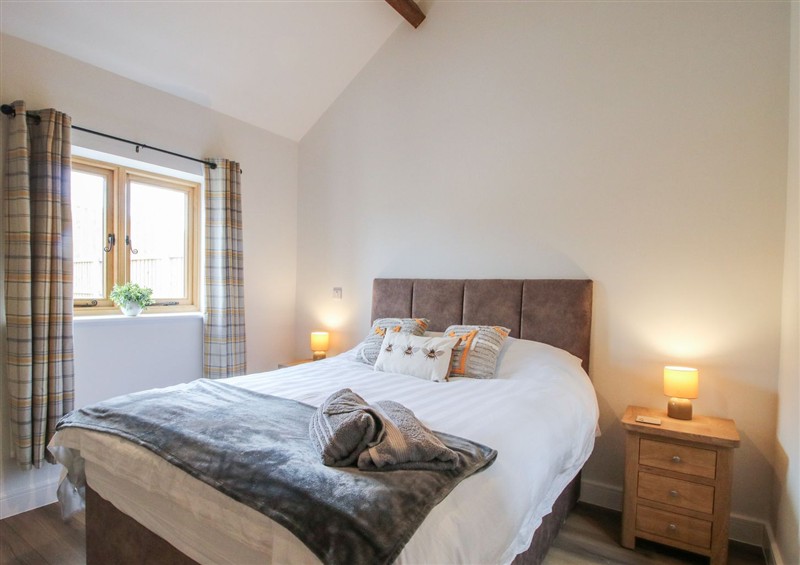 One of the 2 bedrooms at Elm Barn, Northwood near Wem