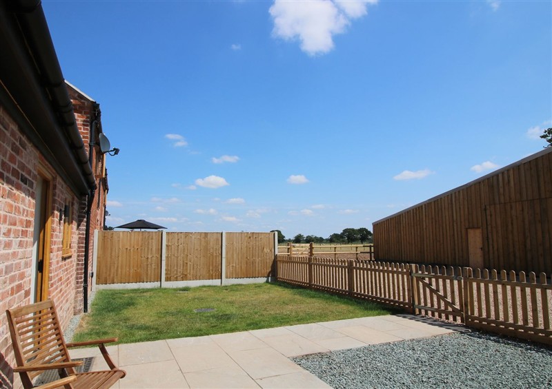 The garden at Elm Barn, Northwood near Wem