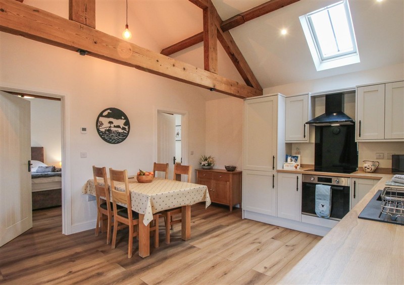This is the kitchen at Elm Barn, Northwood near Wem