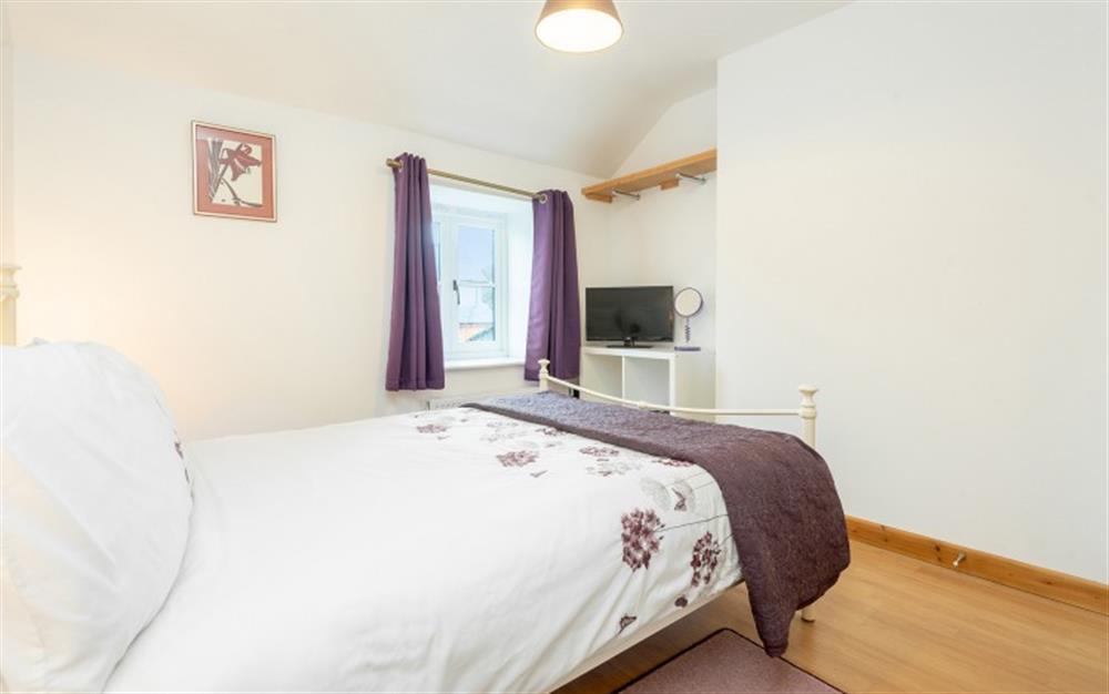 Double bedroom at Elm Cottage in Colyford
