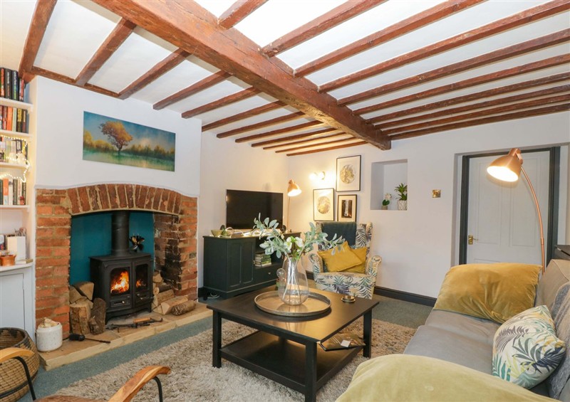 The living room at Elm Cottage, Moreton-In-Marsh