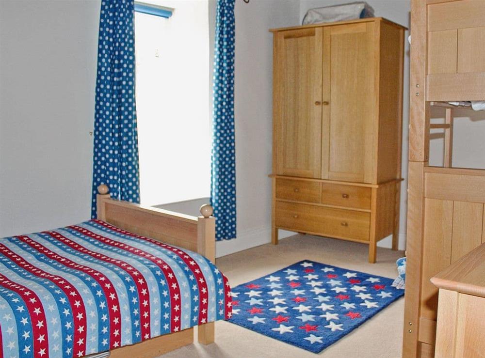 Bunk bedroom at Elm Cottage in Oughtershaw, near Hawes, North Yorkshire