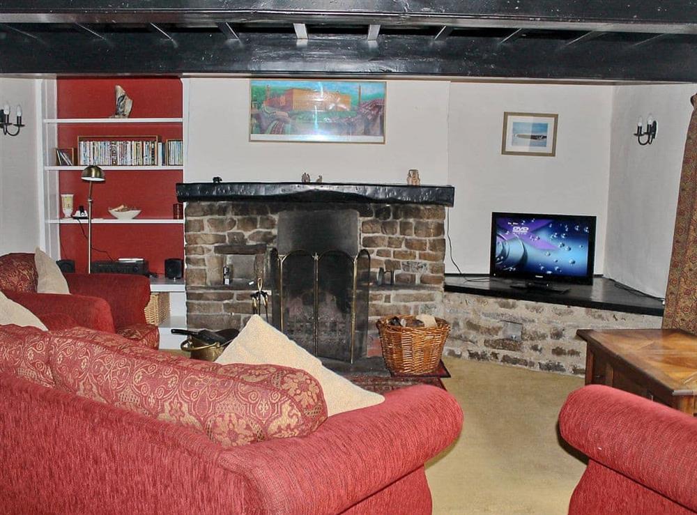 Living room at Elm Cottage in Oughtershaw, near Hawes, North Yorkshire