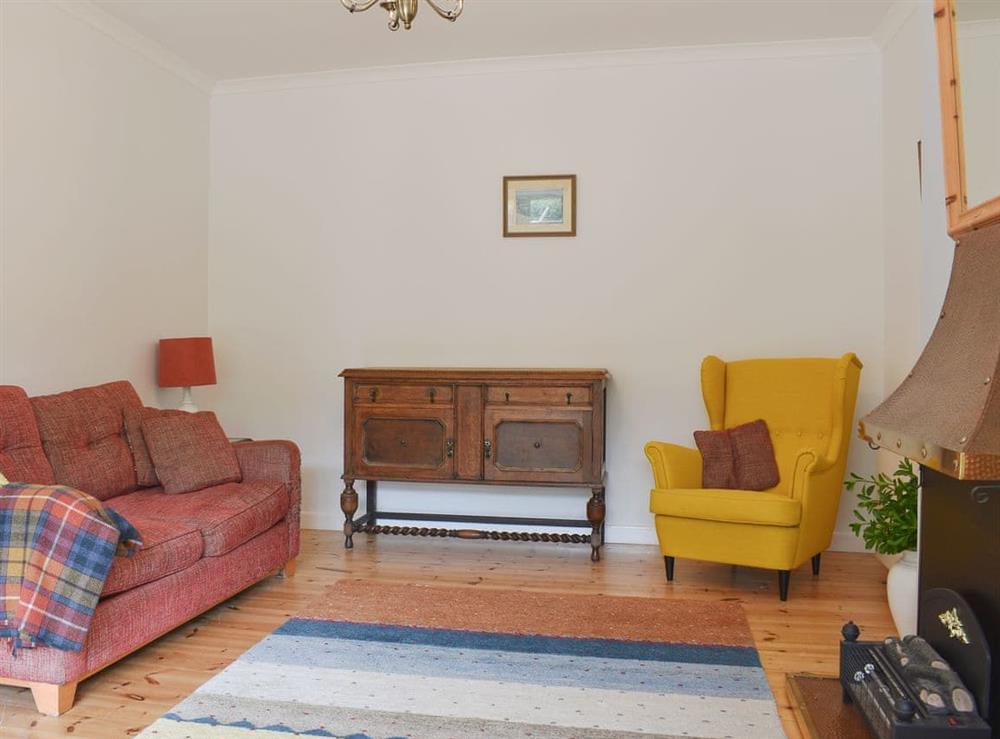 Comfortable living room at Elm Cottage in St Lawrence, Isle of Wight