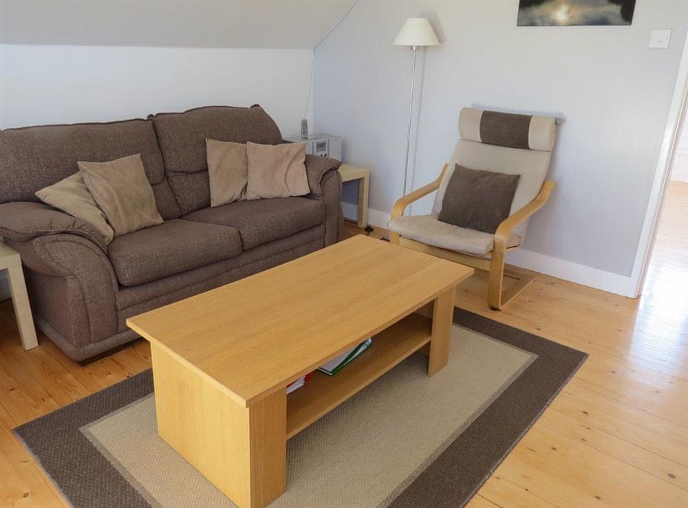 Living area at Elm Loft in Norwich, Norfolk