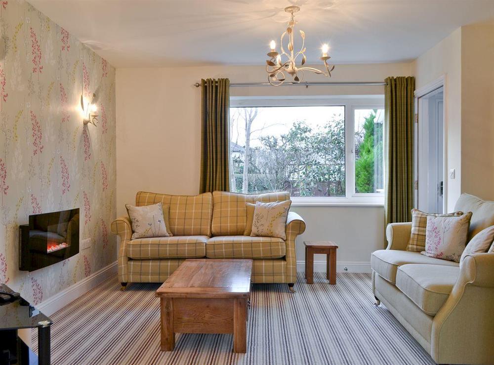 Living room at Elmcot in Keswick, Cumbria