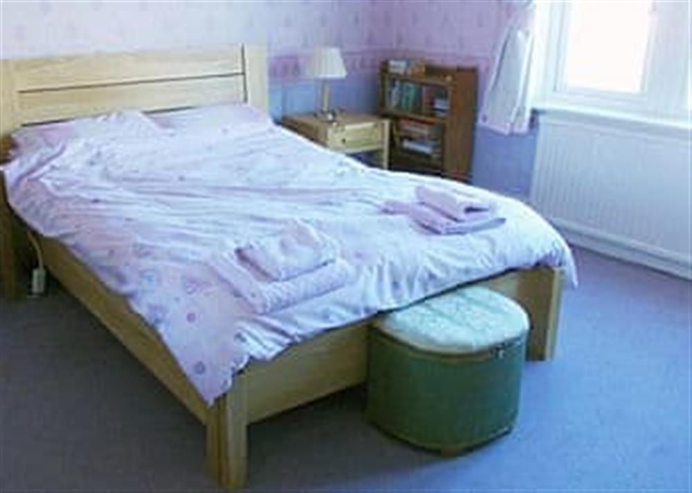 Double bedroom at Elms Cottage in Morecambe, Lancashire