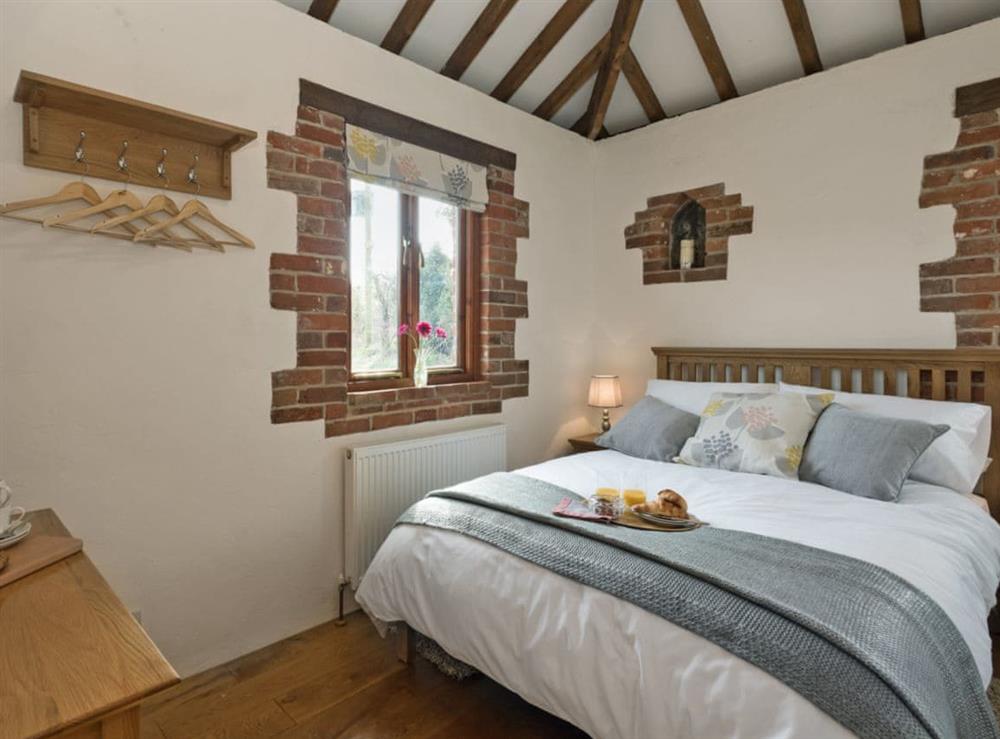 Tastefully furnished double bedroom at Elmtree Barn in Skeyton, near North Walsham, Norfolk