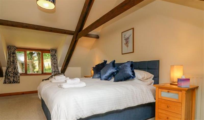 This is a bedroom at Elsworthy Farm Cottage, Wootton Courtenay