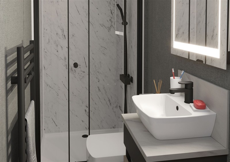 Bathroom at Elter Luxury Pod, Keswick