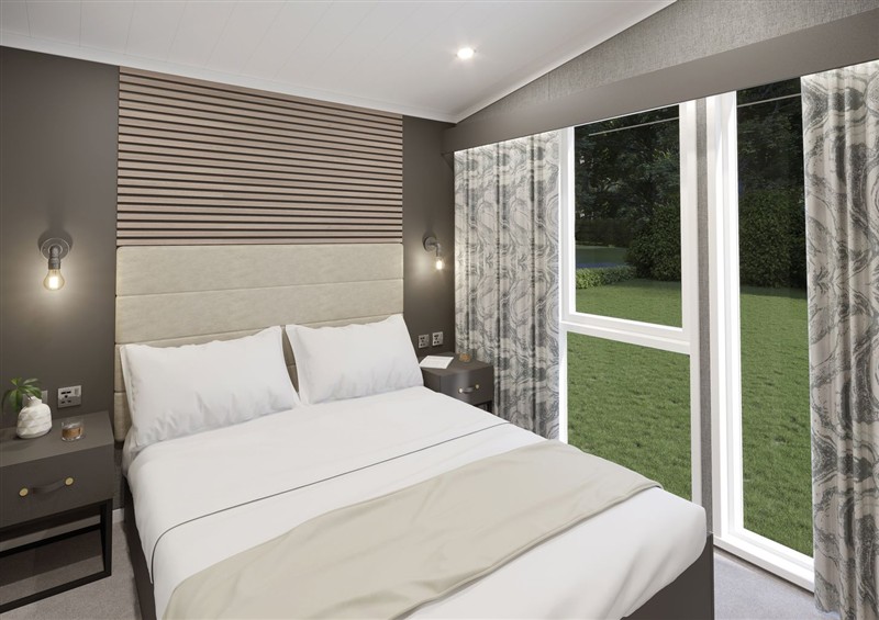 This is a bedroom at Elter Luxury Pod, Keswick
