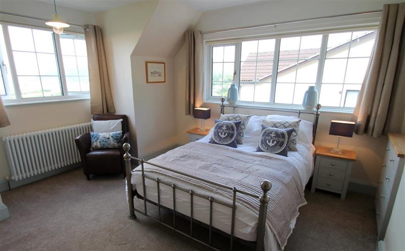 One of the 4 bedrooms at Elthorne, Porlock