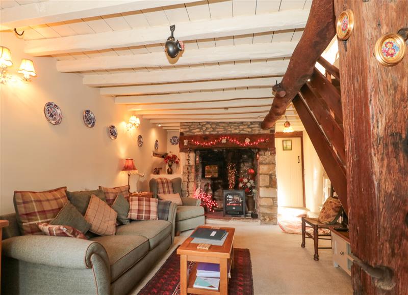 Enjoy the living room at Elworth Farmhouse Cottage, Elworth near Abbotsbury