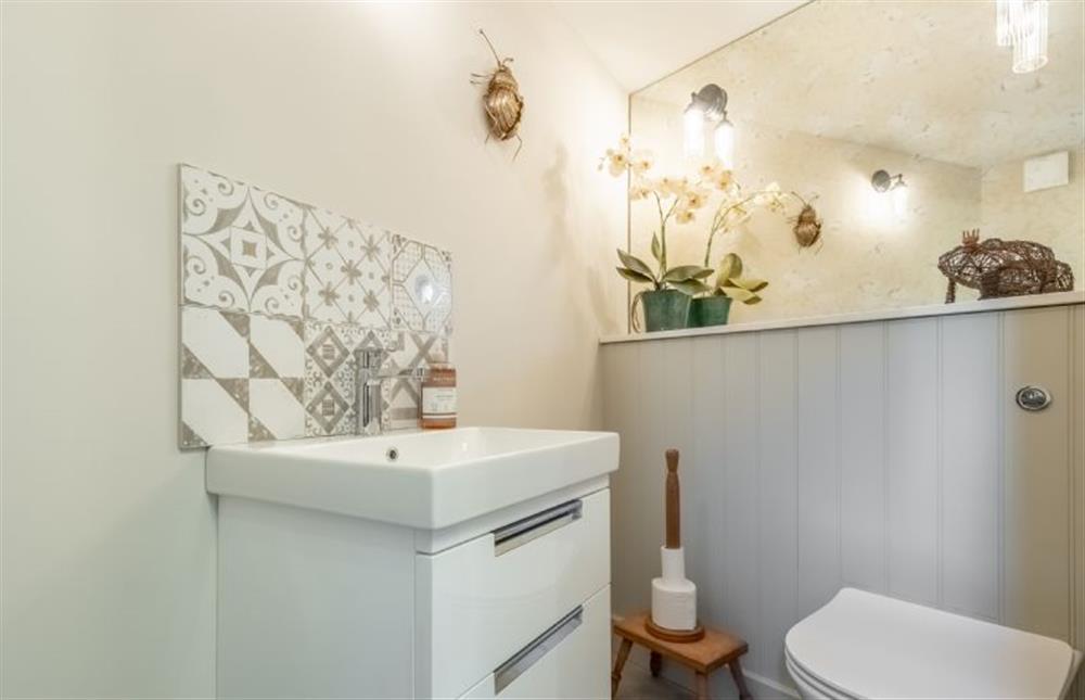 Ground floor: Cloakroom at Ember Cottage, Litcham near Kings Lynn
