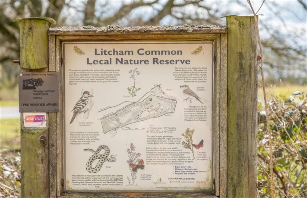 Litcham Common Nature Reserve at Ember Cottage, Litcham near Kings Lynn