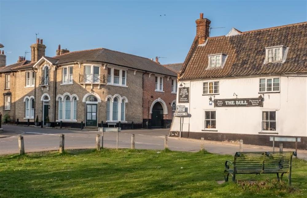 The local pub at Ember Cottage, Litcham near Kings Lynn