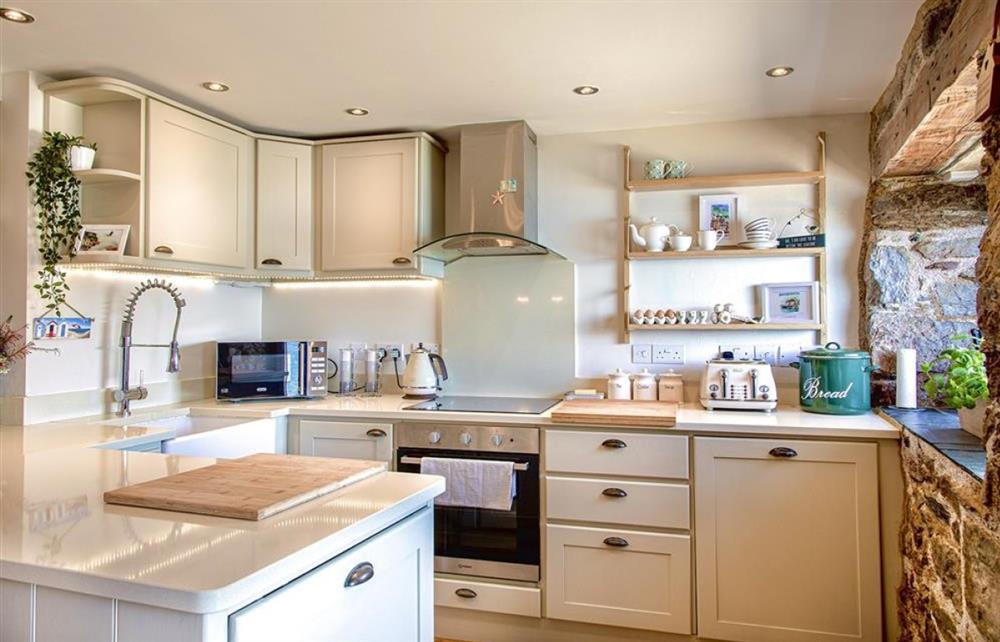Kitchen at Emelle in Cawsand