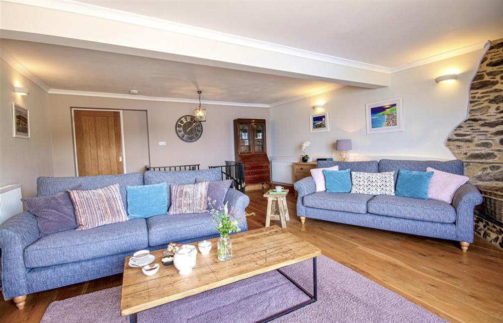 Living space continued at Emelle in Cawsand