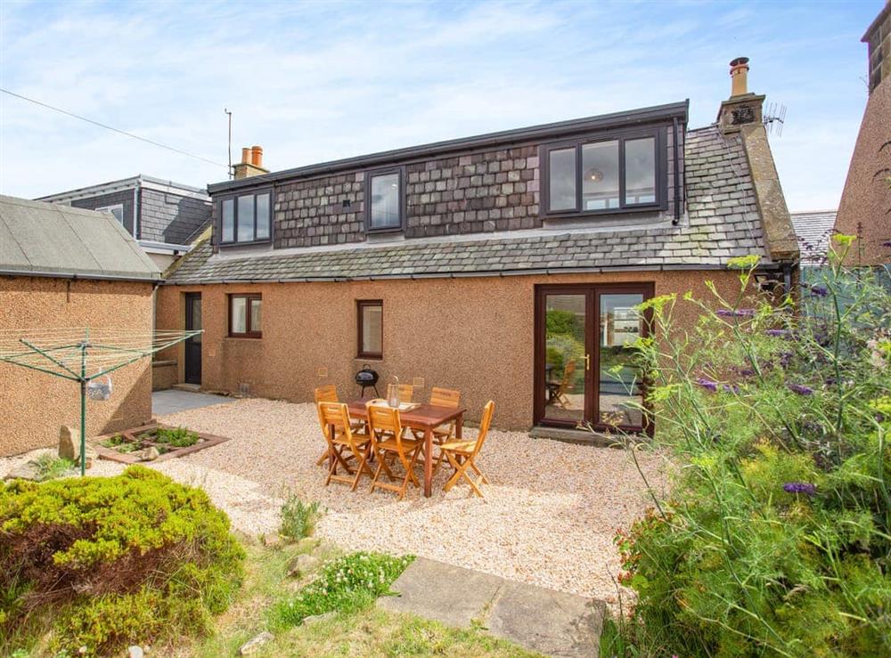 Exterior at Emerald Cottage in Burghead, Morayshire