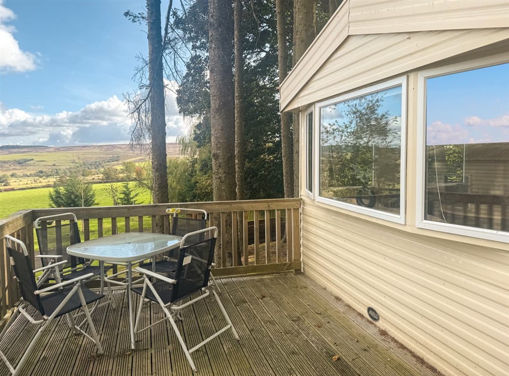 Terrace at Emerald Pines in Hexham, Northumberland
