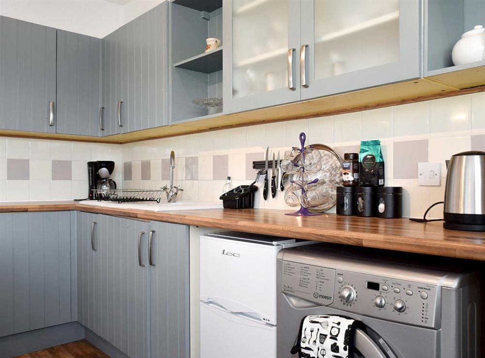Well-equipped fitted kitchen at Emilys Nook in Ireby, near Keswick,  Bassenthwaite Lake Area., Cumbria
