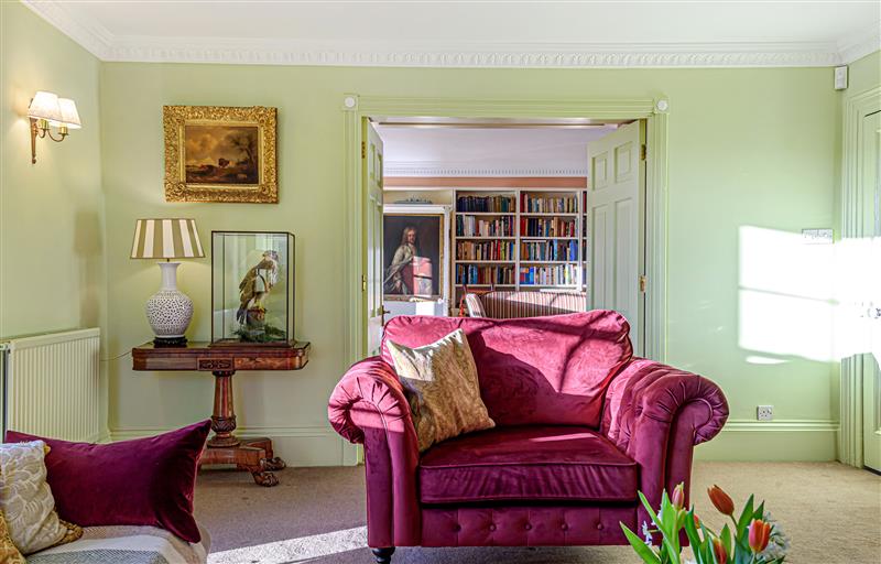 Relax in the living area (photo 2) at Emmetts Grange House, Simonsbath