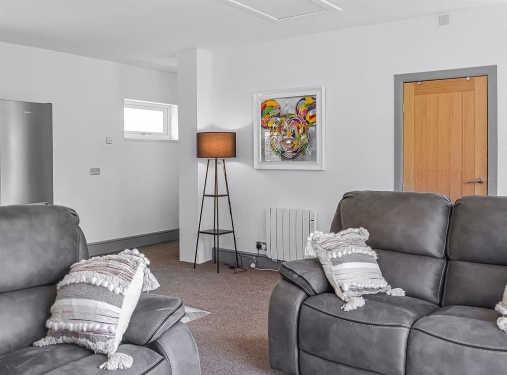Living area at Emmotland Retreat in Nafferton, North Humberside