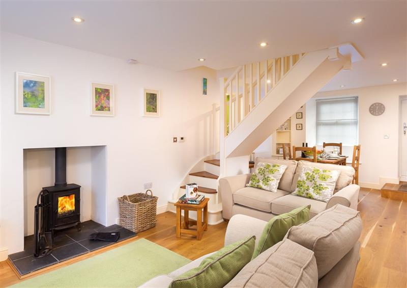 Relax in the living area at End Cottage, Ambleside