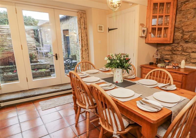 The dining area at End Cottage, Grassington