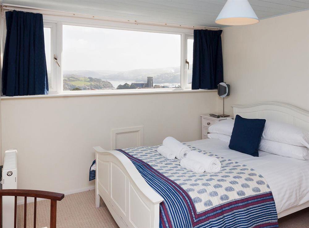Delightful double bedroom with far reaching views at End House in Coronation/Forster, Devon
