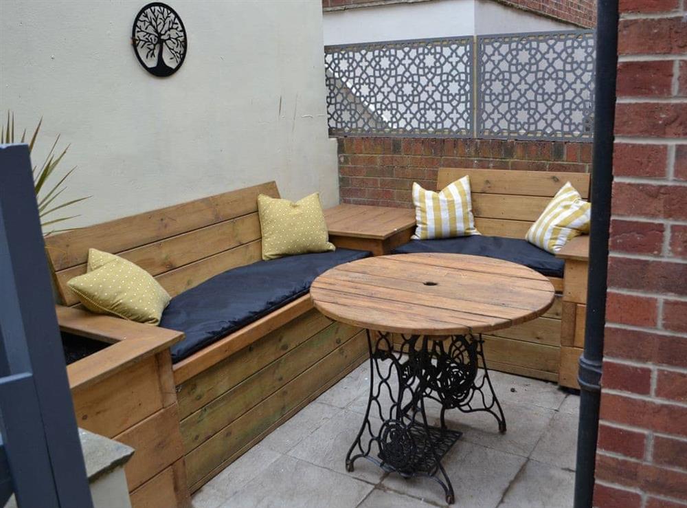 Patio (photo 2) at Endeavour Cottage in Whitby, North Yorkshire