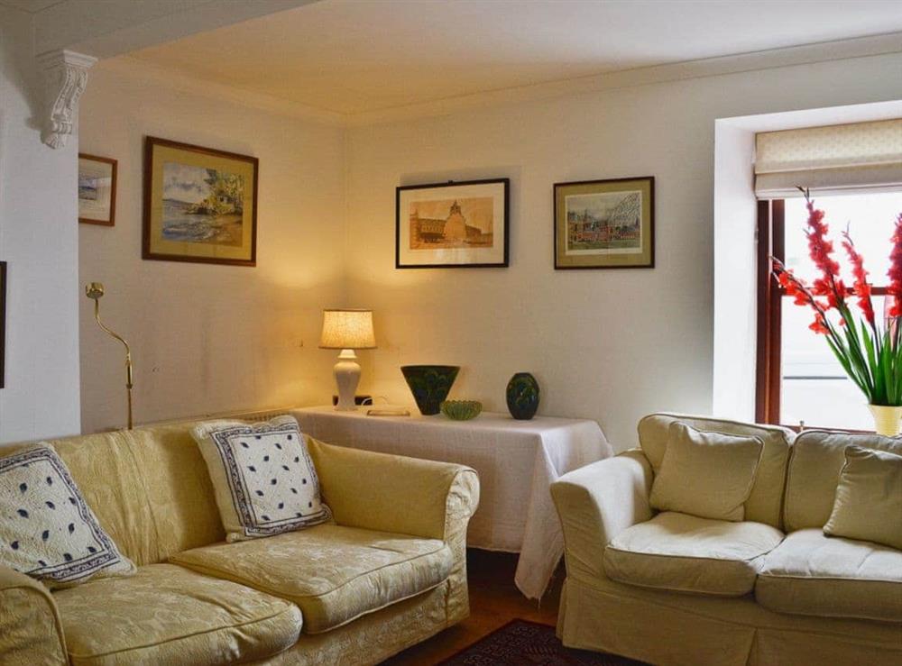 Living room at Endeavours End in Gatehouse of Fleet, Kirkcudbrightshire