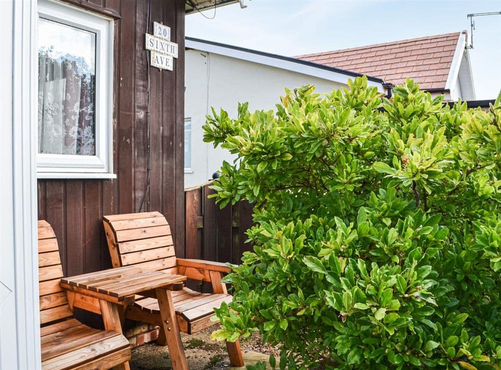 Sitting-out-area at Enjoy Your Stay Cottage in Bridlington, North Humberside