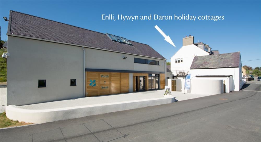 The Porth y Swnt visitor centre, Pwllheli, Gwynedd at Enlli in Pwllheli, Gwynedd