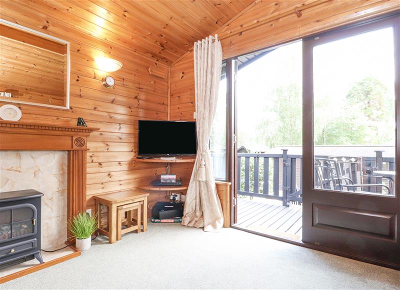 Enjoy the living room at Ennerdale Lodge, Burnside Park near Keswick