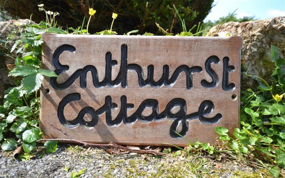 Enthurst Cottage. at Enthurst Cottage in Didworthy